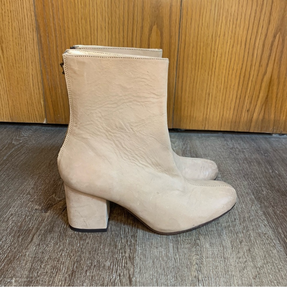 Free People Sienna Ankle Leather Boots Women's Size 6.5